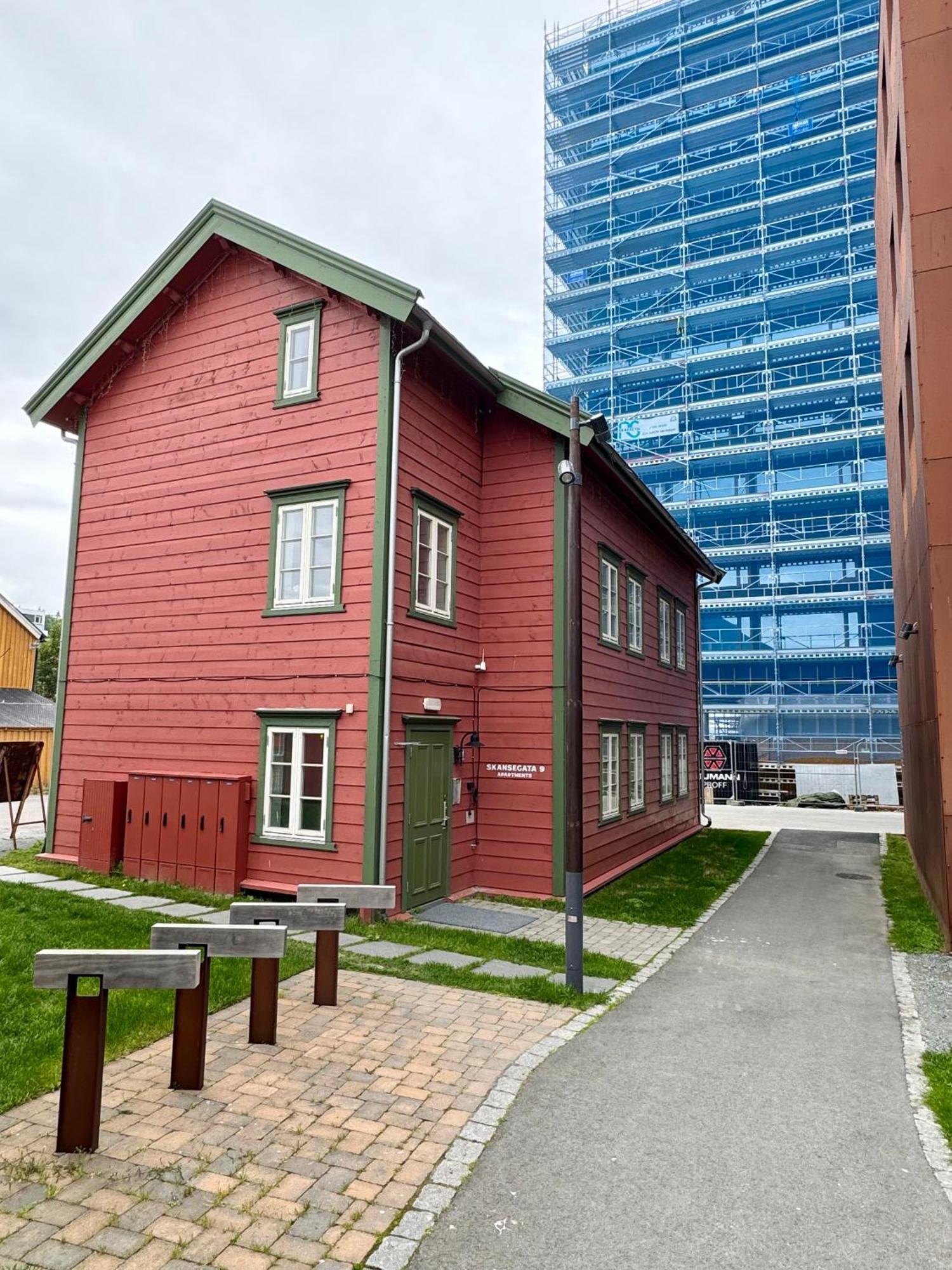 טרומסה Totalapartments Skansegata Studio Apartments מראה חיצוני תמונה